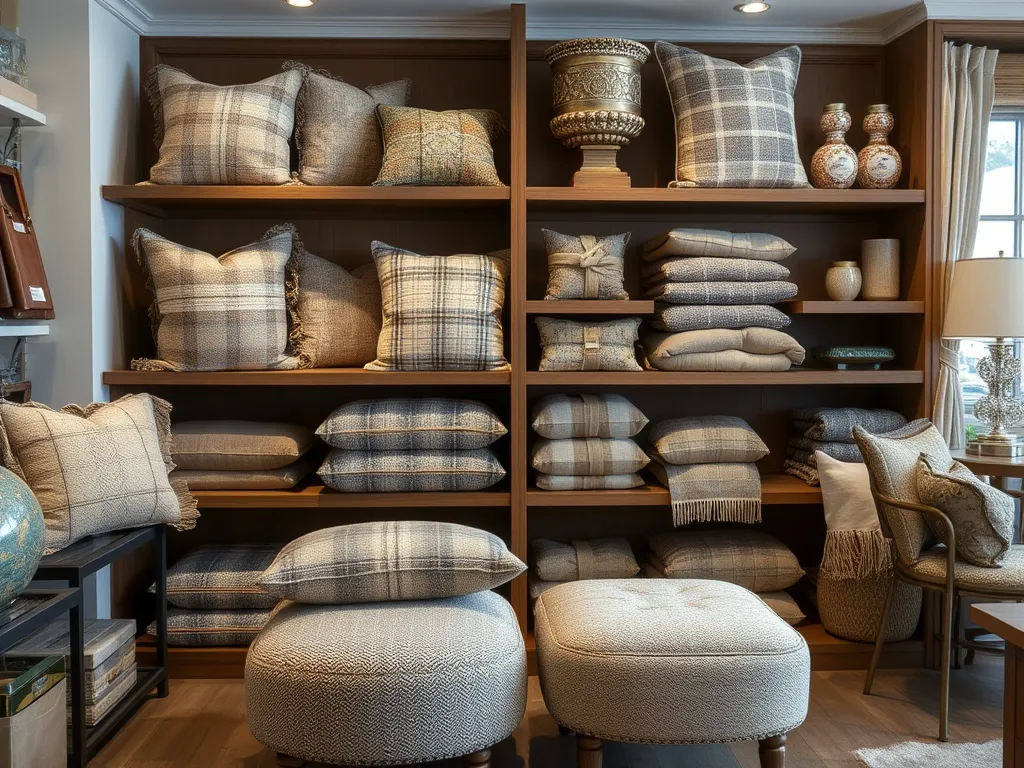 Light neutral room Light room with cream and beige textiles