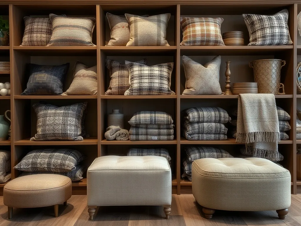 Hand-finished tweed detail